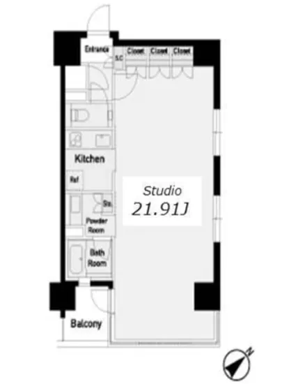 アジリア銀座J's 302