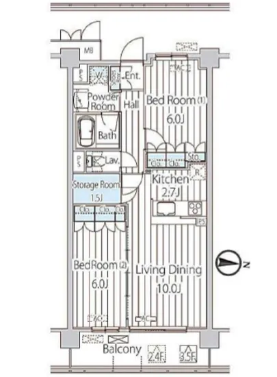 フェールメゾン西大島 309
