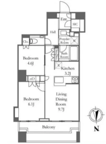 富久クロスコンフォートタワー 2919