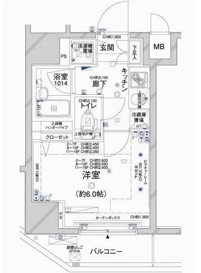 コンシェリア新橋 15F