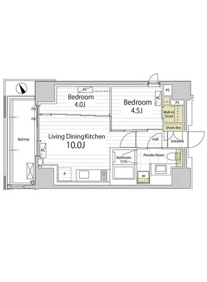 インプレストレジデンス東京八丁堀ジ・アーキテクト 1101