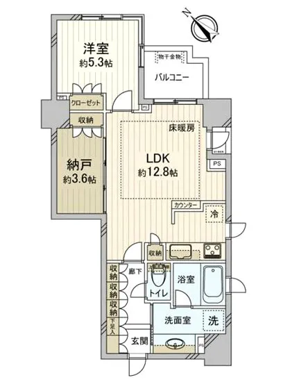 D'クラディア山手大塚 3F