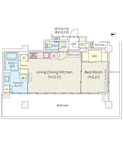 シャトレ信濃町 802