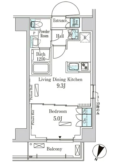 パークアクシス大塚サウスレジデンス 608