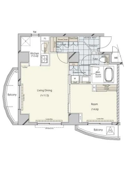 コンシェリア芝公園D's 1201