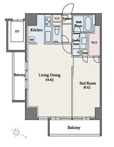 アジリア南麻布J's 1201