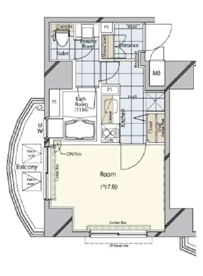 コンシェリア芝公園D's 701