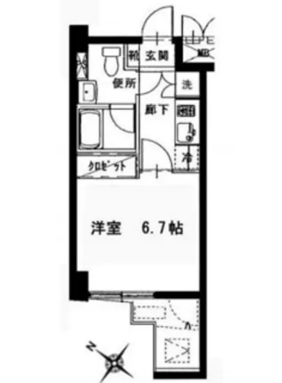 KDXレジデンス門前仲町 606