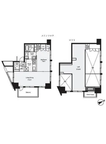 アジリア代々木J's 803