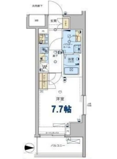 ジェノヴィア東日本橋駅前グリーンヴェール 301