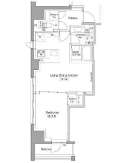 ザ・パークハビオ日本橋箱崎町 1001