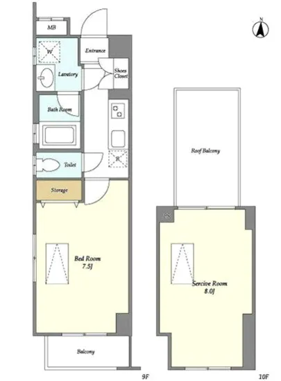 シェル中野弥生町 901