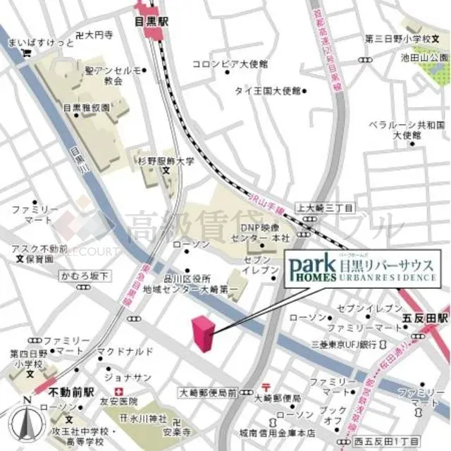 パークホームズ目黒リバーサウスアーバンレジデンス の画像5