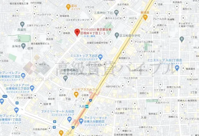 リビオレゾン上野根岸 の画像2