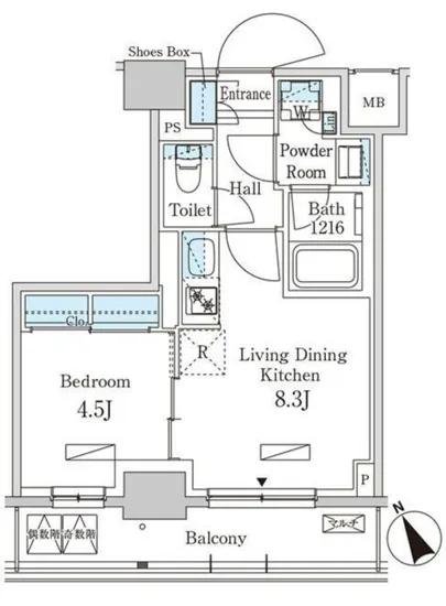 パークアクシス日本橋茅場町ステーションゲート 1002