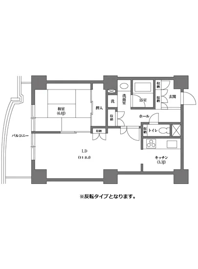 文京グリーンコートビュータワー本駒込 B1602
