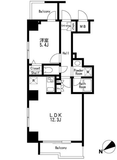 築地明石町デュープレックスリズ 401