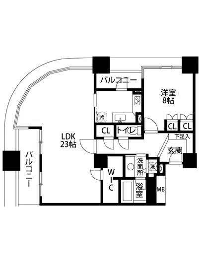 ザ・タワーグランディア 22F