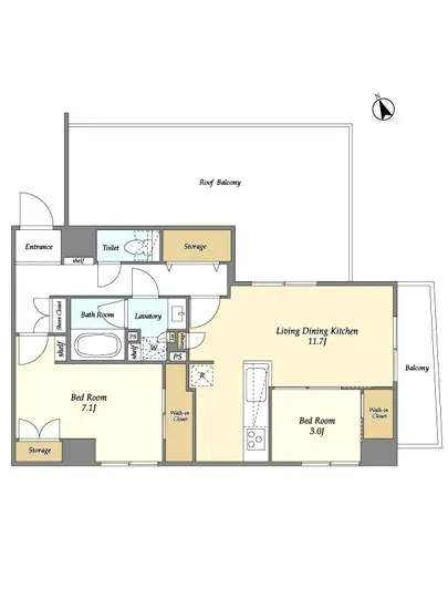 アジュールテラス門前仲町 701