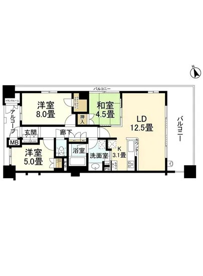 ニューライズシティ東京ベイハイライズ 8F