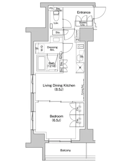 ザ・パークハビオ入谷 901