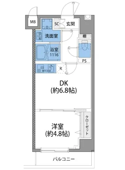 ルネサンスコート築地 803