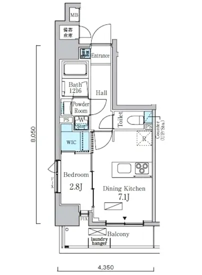 リビオメゾン日本橋浜町公園 201
