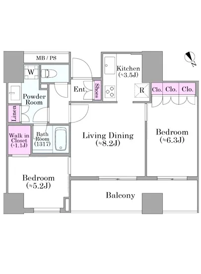 パークタワー池袋イーストプレイス 2201