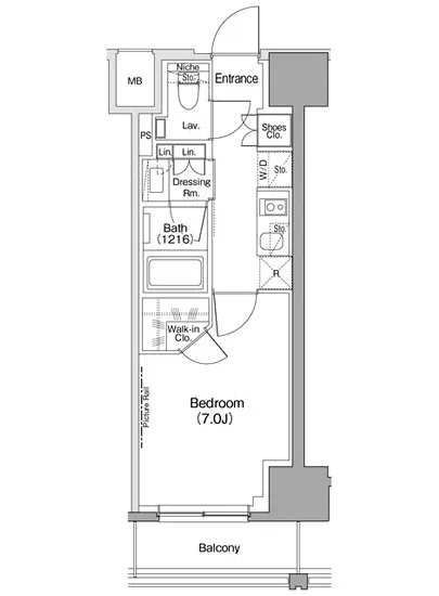 ザ・パークハビオ滝野川 1107