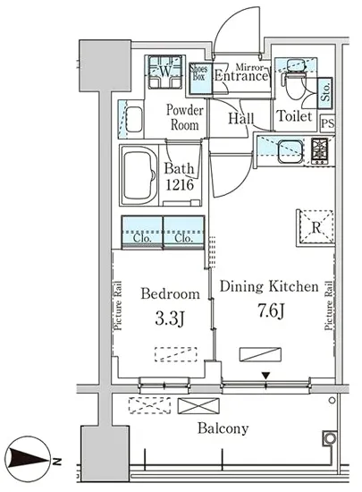 パークアクシス神楽坂・早稲田通り 1004