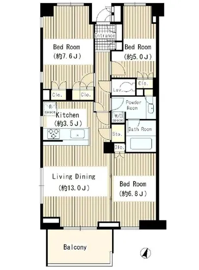 オアーゼ用賀 E-208