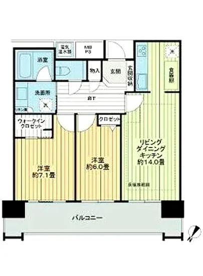 ライオンズタワー月島 19F