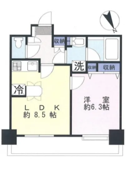 ヴィルヌーブタワー駒沢 4F