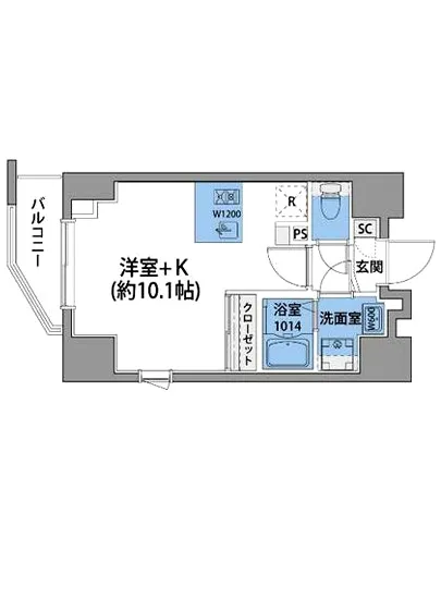 ルネサンスコート両国リバーテラス 1002