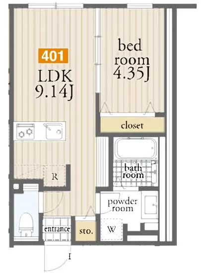 FLUFFY白金高輪 401