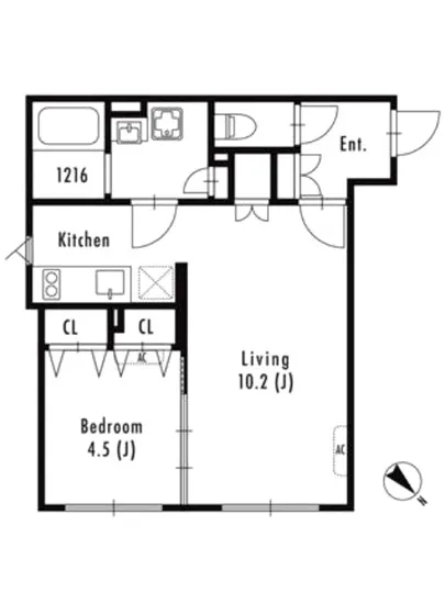 グランパセオ中目黒ウエスト 404