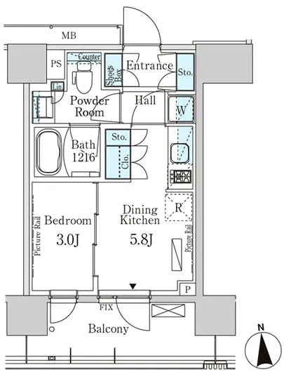 パークアクシス上野イースト 605