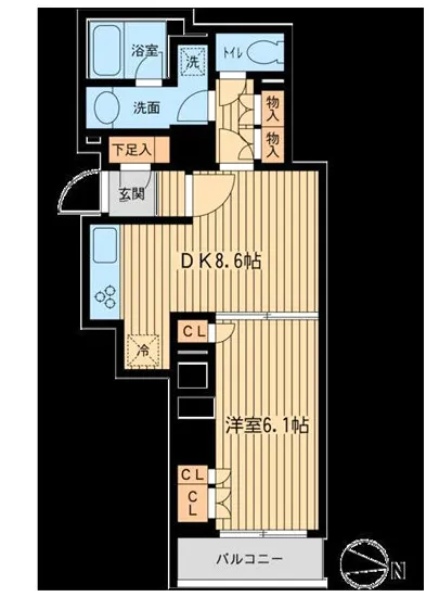 KDXレジデンス千駄木 404