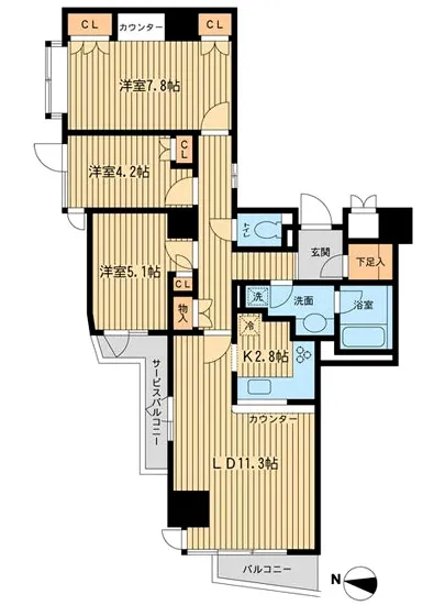 KDXレジデンス千駄木 1002