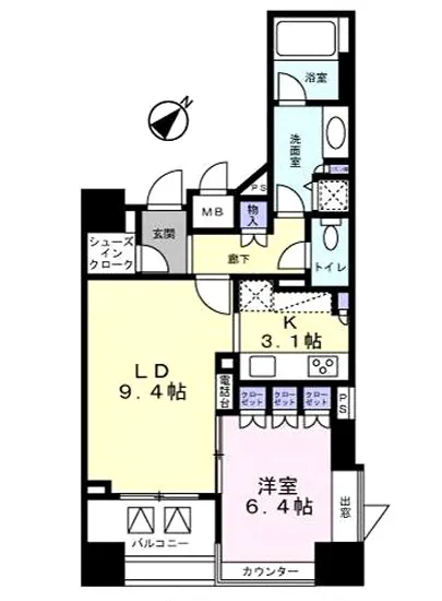 レジデンシア春日安藤坂 705