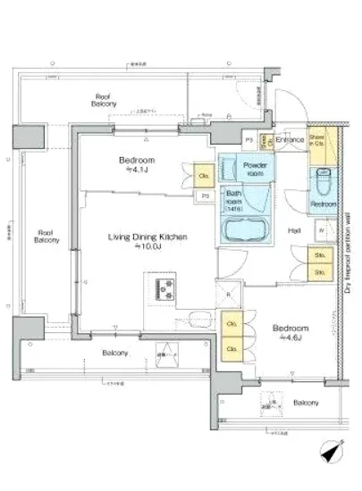 プラウドフラット墨田曳舟 501