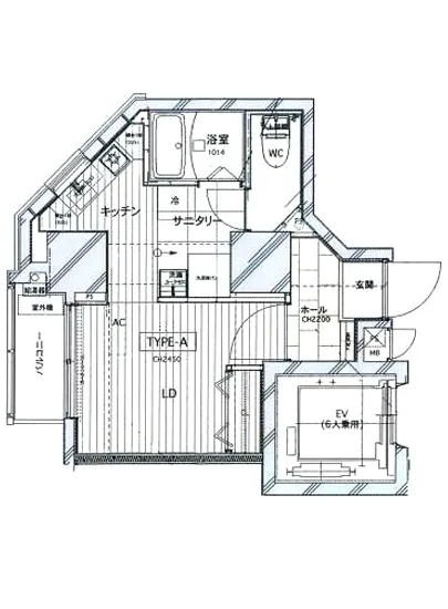 ル・グラシエルレゼール御成門 1001