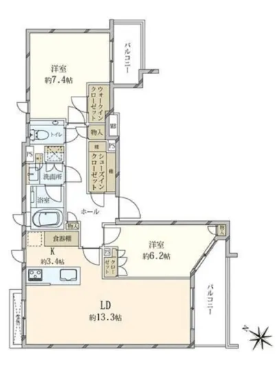 ロイヤルシーズン白金台 5F