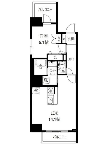 アクア北品川 702