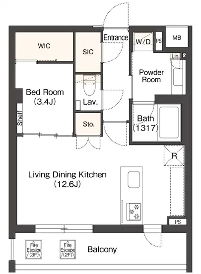 ヴェール・クレール代々木上原 302