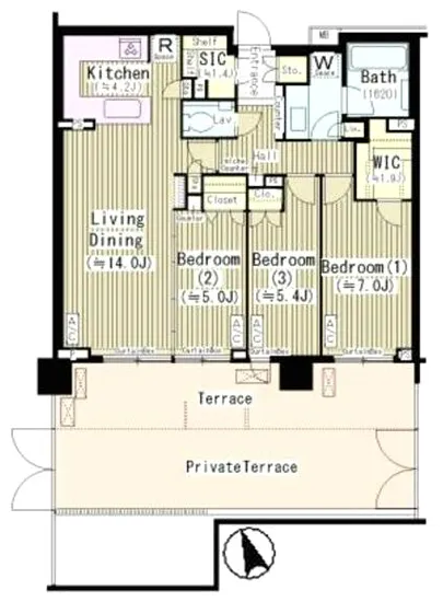 パークホームズ浜田山四丁目 104