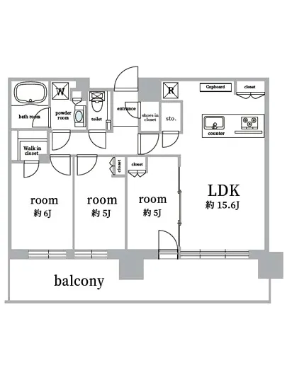 シティタワーズ東京ベイ W-1202