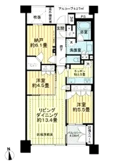 ライオンズ外苑の杜 6F