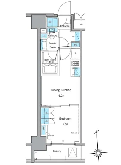 ルフォンプログレ上野稲荷町 1402