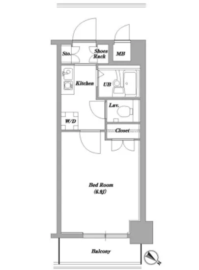 レジディア門前仲町 906